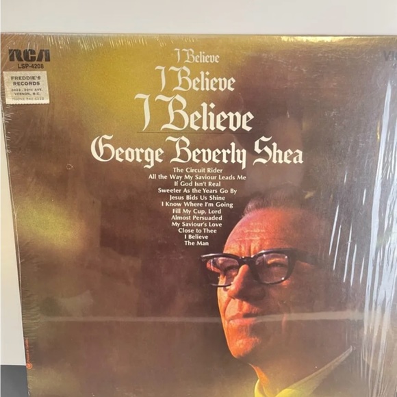George Beverly Shea I Believe vinyl lp - Picture 2 of 6